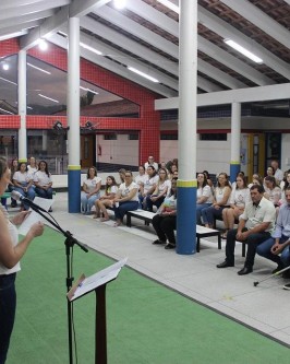 Com muita alegria foi inaugurada a ampliação e melhorias no CEI Irmã Stella - Foto 16