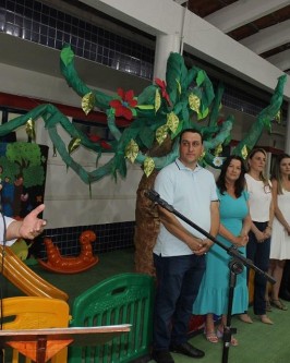 Com muita alegria foi inaugurada a ampliação e melhorias no CEI Irmã Stella - Foto 22