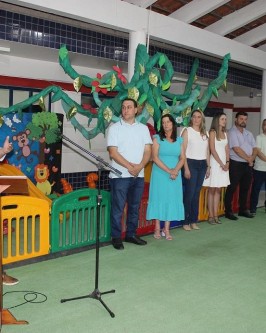 Com muita alegria foi inaugurada a ampliação e melhorias no CEI Irmã Stella - Foto 24