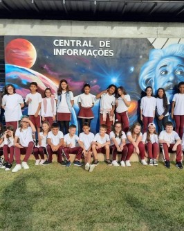 Estudo sobre Sistema Solar leva alunos a conhecerem o Parque Astronômico Albert Eistein E=mc² - Foto 3