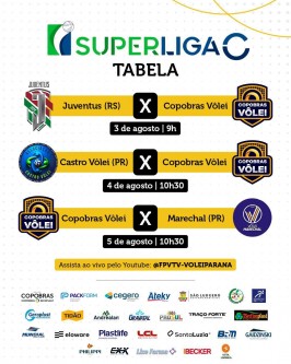 COPOBRAS VÔLEI REPRESENTA SÃO LUDGERO NA SUPERLIGA C - Foto 1