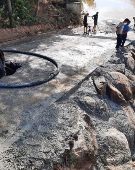 Ponte de concreto na comunidade da Ponte Baixa já está liberada para veículos - Foto 1 Ponte de concreto na comunidade da Ponte Baixa já está liberada para veículos - Foto 1