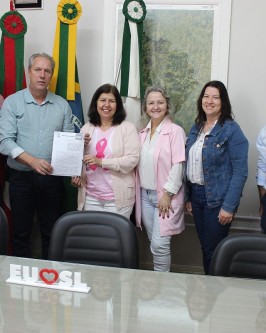 Rede Feminina de Combate ao Câncer recebe da Prefeitura de São Ludgero repasse de R$ 20.000,00 - Foto 5 Rede Feminina de Combate ao Câncer recebe da Prefeitura de São Ludgero repasse de R$ 20.000,00 - Foto 5