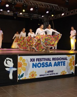 Lindas apresentações dos alunos da Apae de São Ludgero no XII Festival Regional Nossa Arte - Foto 12 Lindas apresentações dos alunos da Apae de São Ludgero no XII Festival Regional Nossa Arte - Foto 12