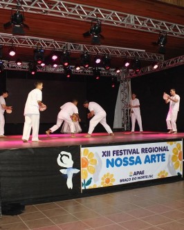 Lindas apresentações dos alunos da Apae de São Ludgero no XII Festival Regional Nossa Arte - Foto 13 Lindas apresentações dos alunos da Apae de São Ludgero no XII Festival Regional Nossa Arte - Foto 13