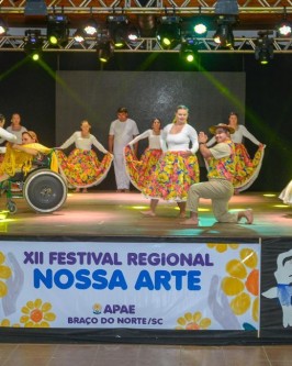 Lindas apresentações dos alunos da Apae de São Ludgero no XII Festival Regional Nossa Arte - Foto 25 Lindas apresentações dos alunos da Apae de São Ludgero no XII Festival Regional Nossa Arte - Foto 25