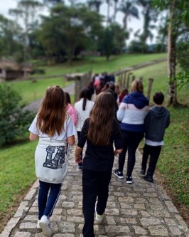 Trabalho escolar com alunos do 6º ao 9º Ano oportuniza conhecer a fundo a história de São Ludgero - Foto 3 Trabalho escolar com alunos do 6º ao 9º Ano oportuniza conhecer a fundo a história de São Ludgero - Foto 3