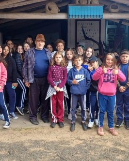 Trabalho escolar com alunos do 6º ao 9º Ano oportuniza conhecer a fundo a história de São Ludgero - Foto 6 Trabalho escolar com alunos do 6º ao 9º Ano oportuniza conhecer a fundo a história de São Ludgero - Foto 6