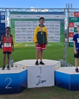 Participação regional em parceria no Campeonato Estadual de Atletismo resultou em oito medalhas de ouro, seis de prata e uma de bronze - Foto 1 Participação regional em parceria no Campeonato Estadual de Atletismo resultou em oito medalhas de ouro, seis de prata e uma de bronze - Foto 1