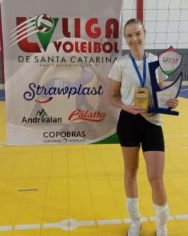 São Ludgero campeã da Superliga Voleibol de Santa Catarina - Foto 1 São Ludgero campeã da Superliga Voleibol de Santa Catarina - Foto 1