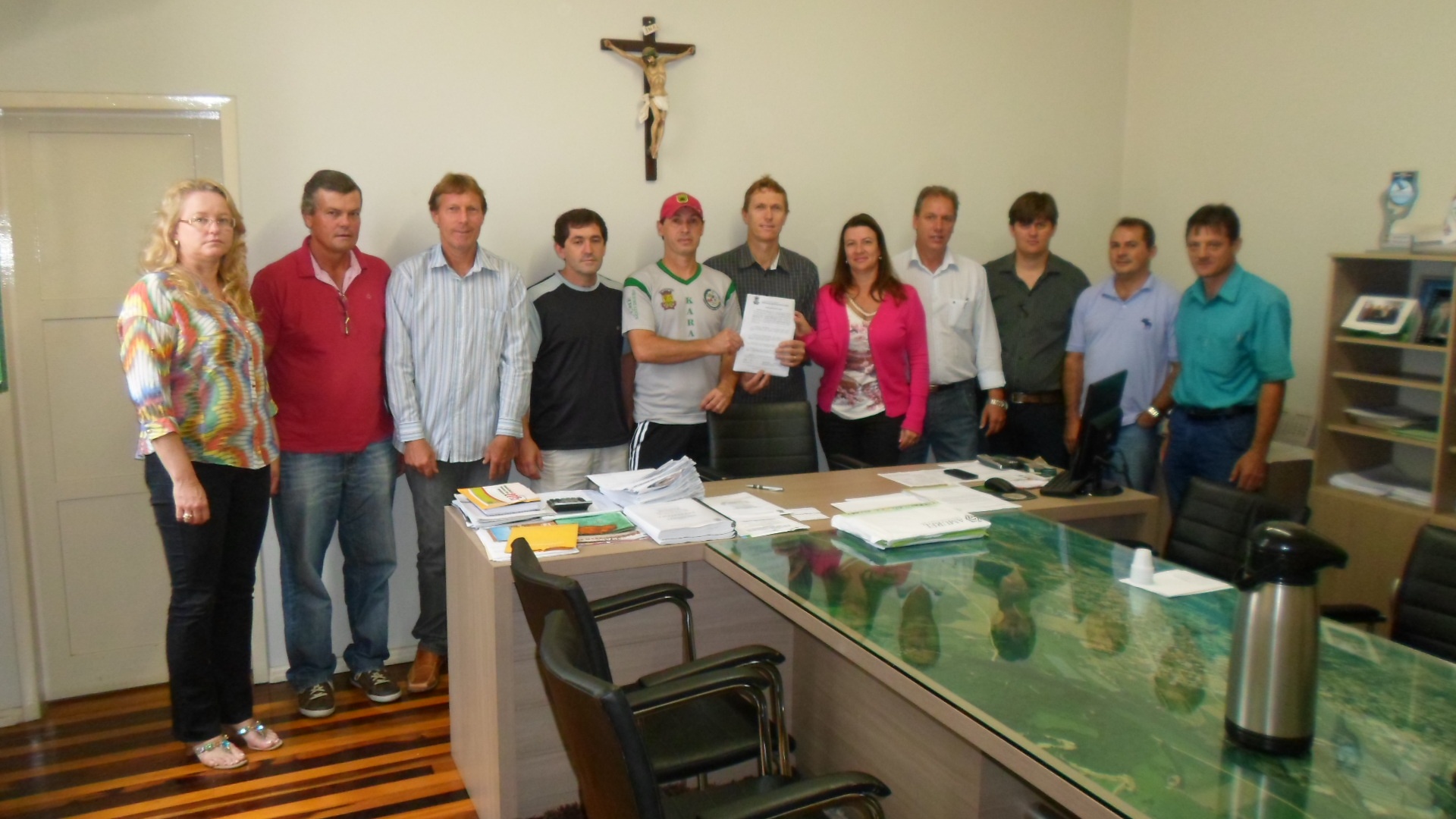 Assinado convênio que repassará recurso para a Associação São Ludgero de Karatê