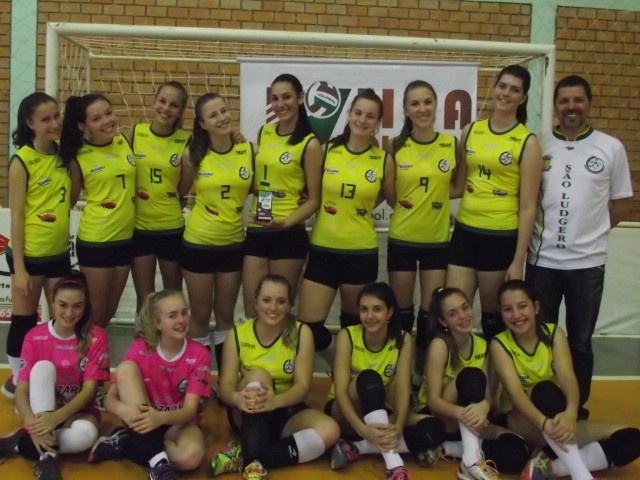 São Ludgero vence com facilidade a primeira etapa do Infantil Feminino da Liga Voleibol de Santa...