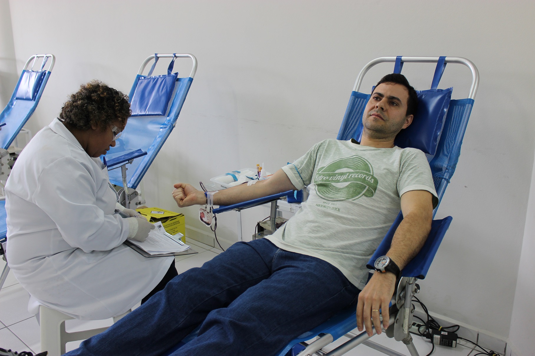 Número de doeções de sangue superou expectativas