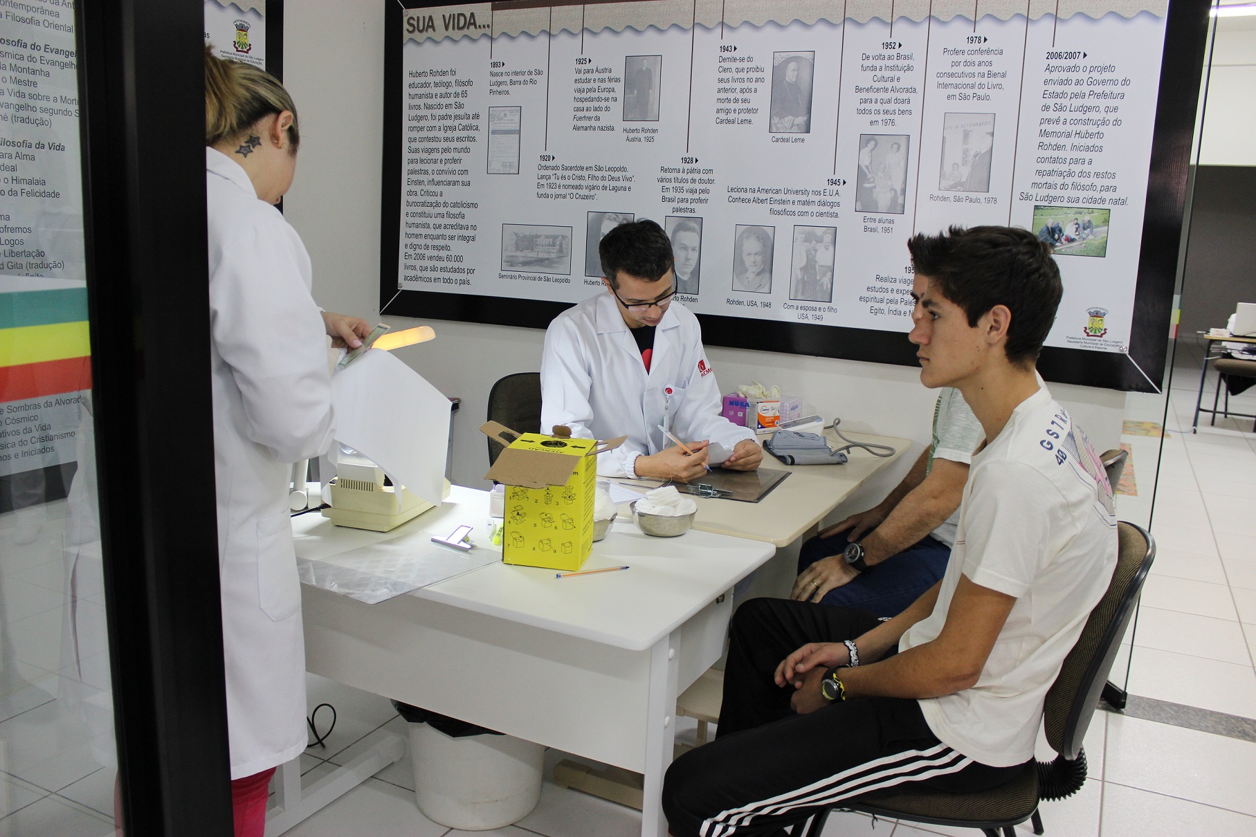 Hemocentro Regional elogia mobilização realizada em São Ludgero