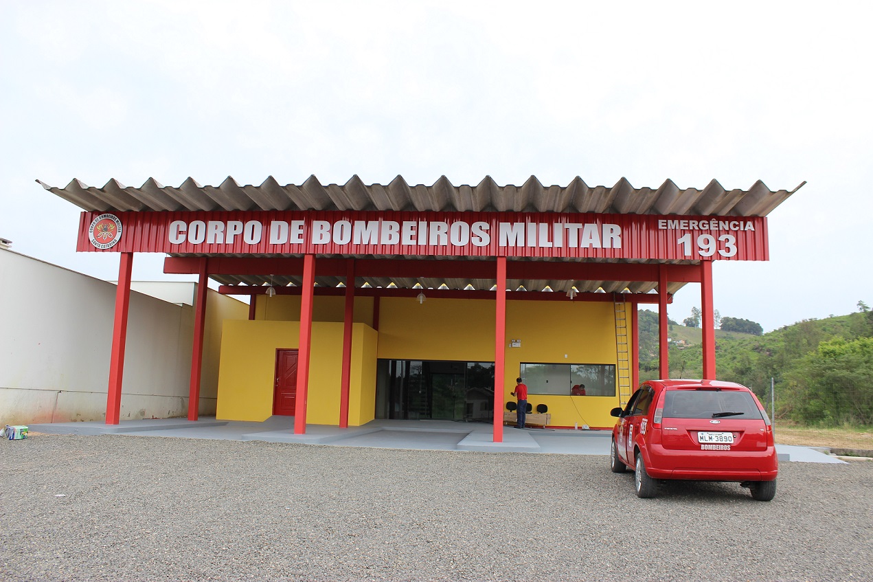 Quartel do Corpo de Bombeiros será inaugurado no dia 29 de setembro