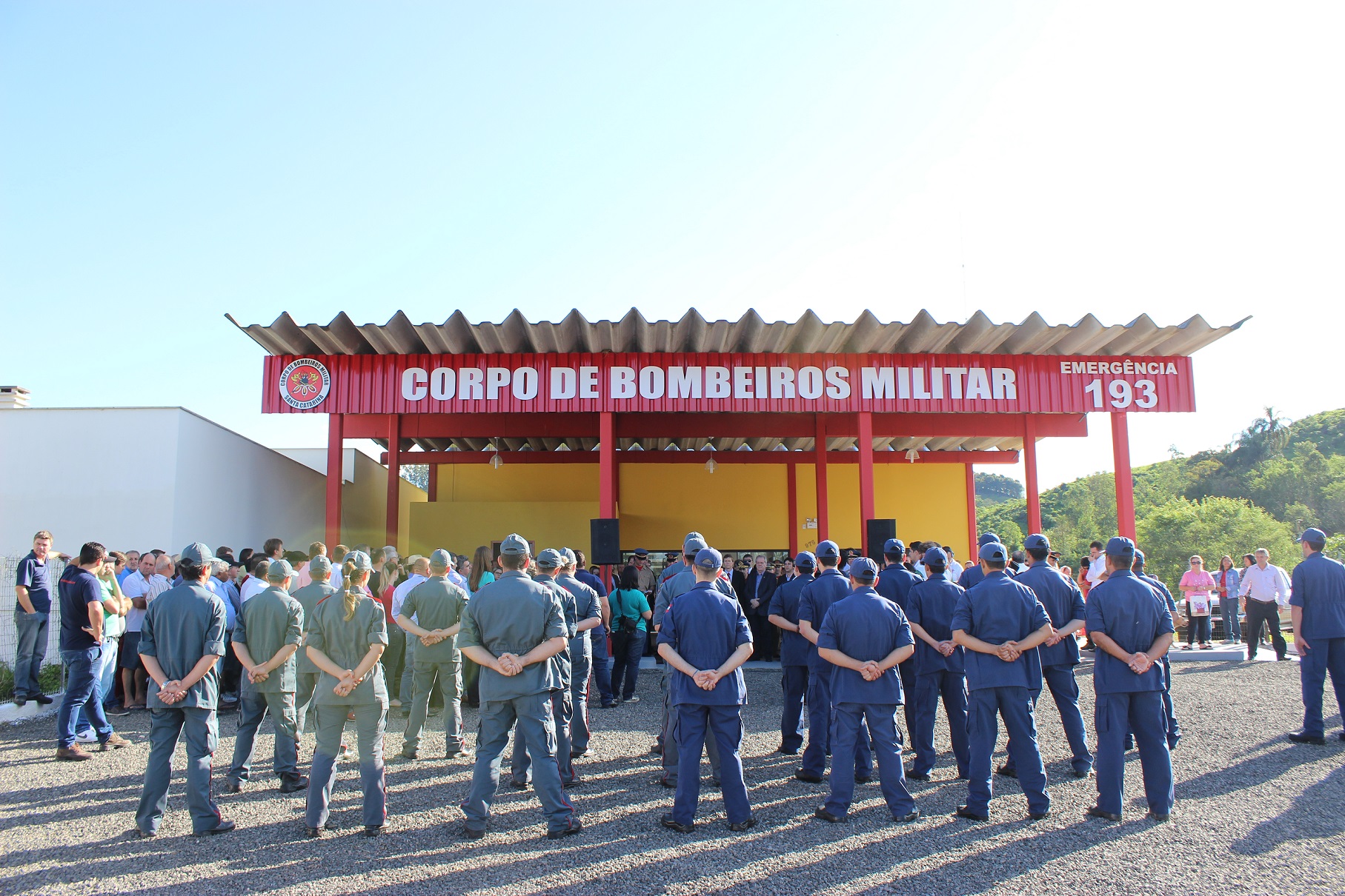 Corpo de Bombeiros de São Ludgero atende 24 ocorrências no primeiro mês de funcionamento