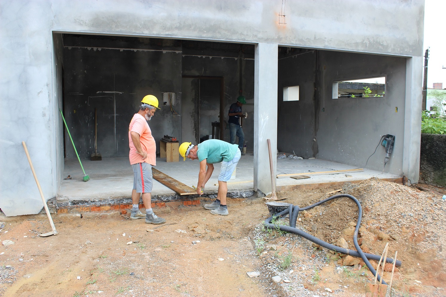 Trabalhos que visam ampliação do CEI Dom Gregório Warmeling seguem em ritmo acelerado