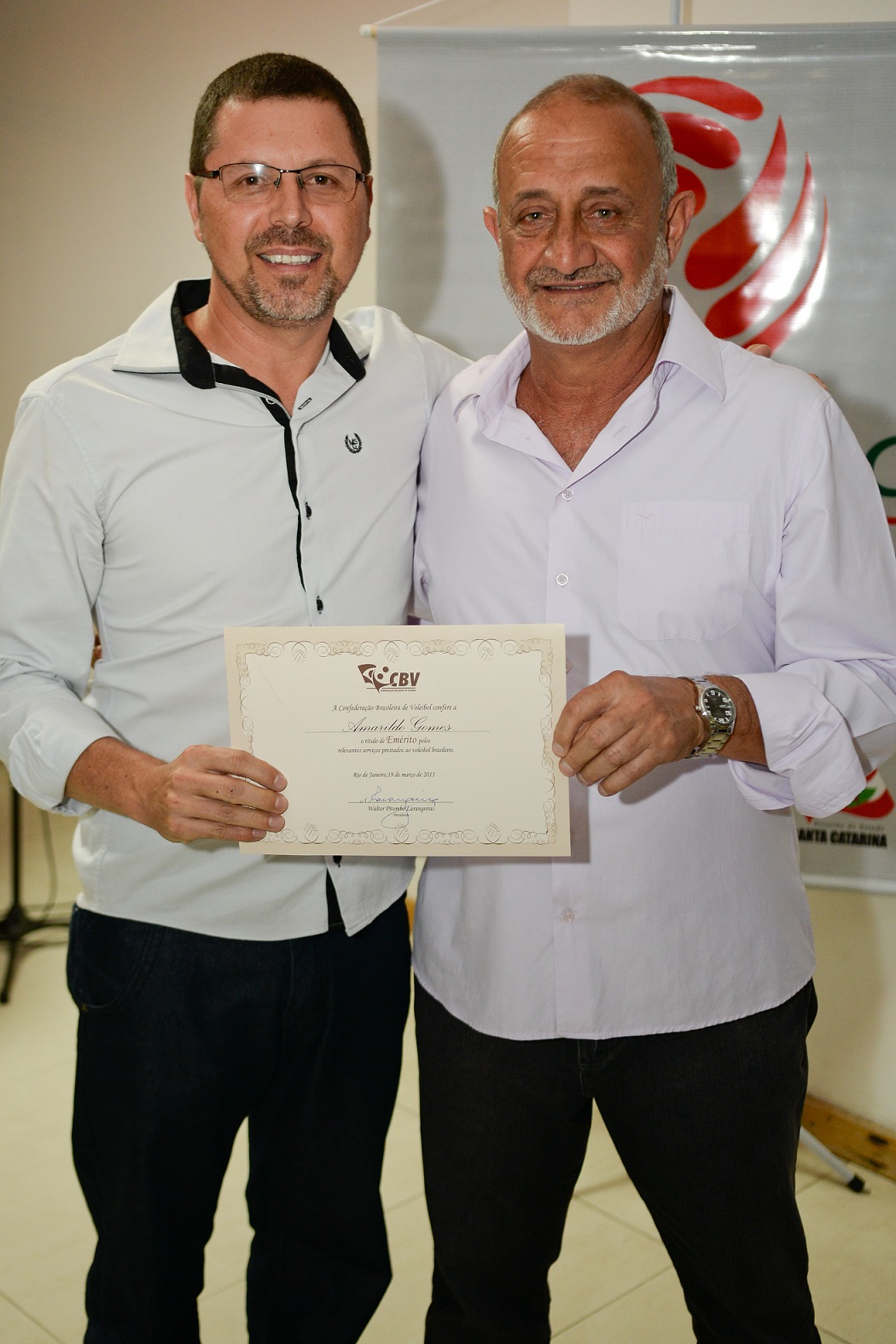 Professor Amarildo Gomes eleito e empossado Conselheiro Fiscal da Federação Catarinense de...