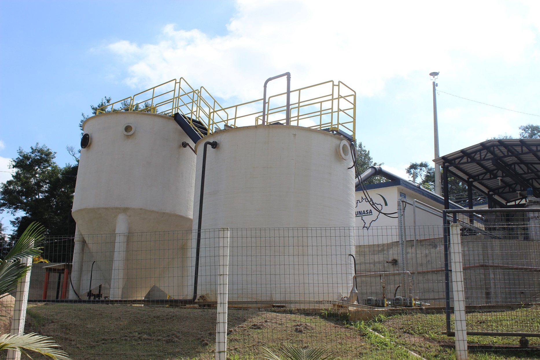 Moderno sistema implantado permite que Estação de Tratamento de Água (ETA) de São Ludgero não...