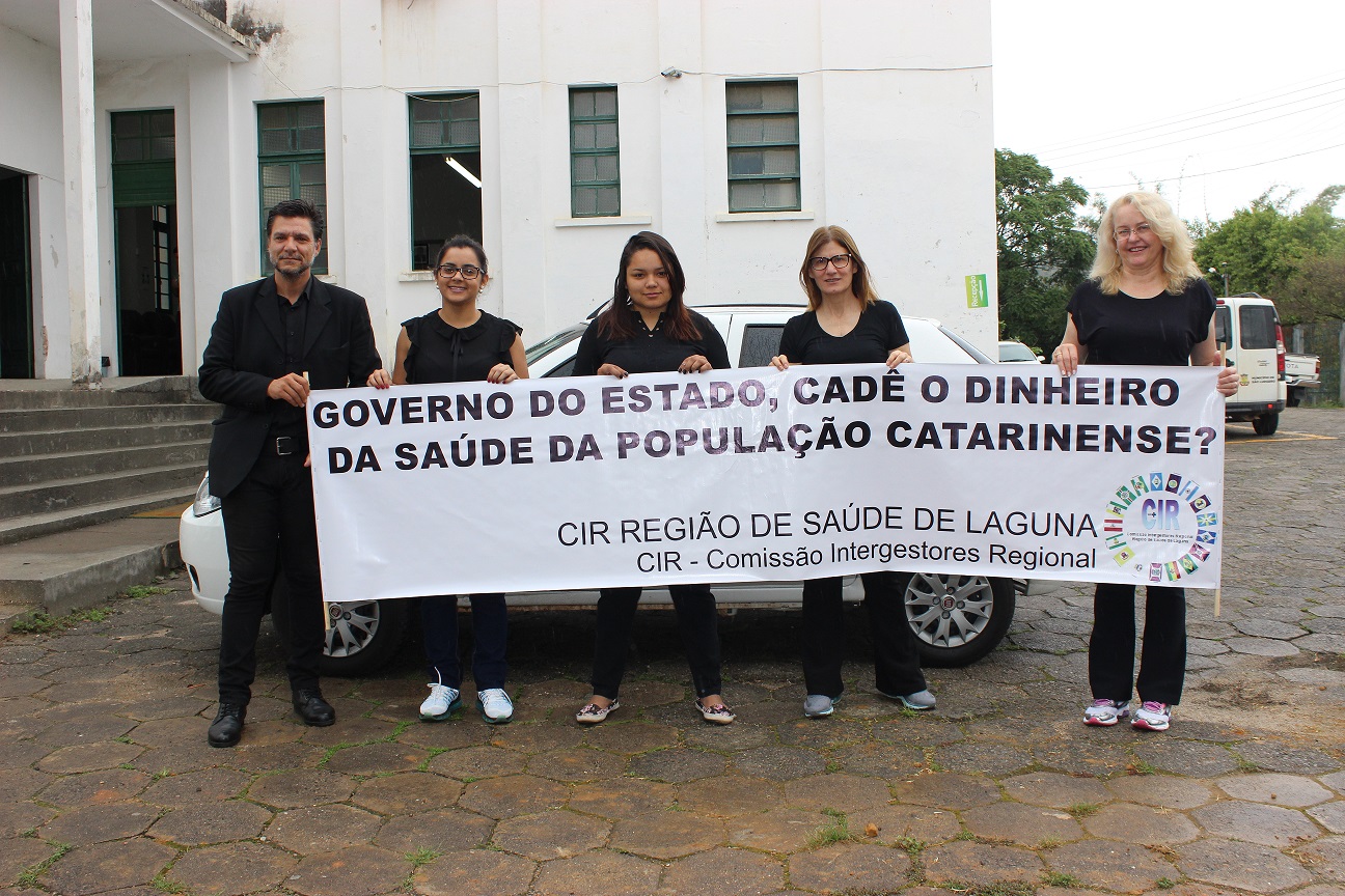 São Ludgero participa de mobilização organizada pelo Conselho de Secretarias Municipais de Saúde