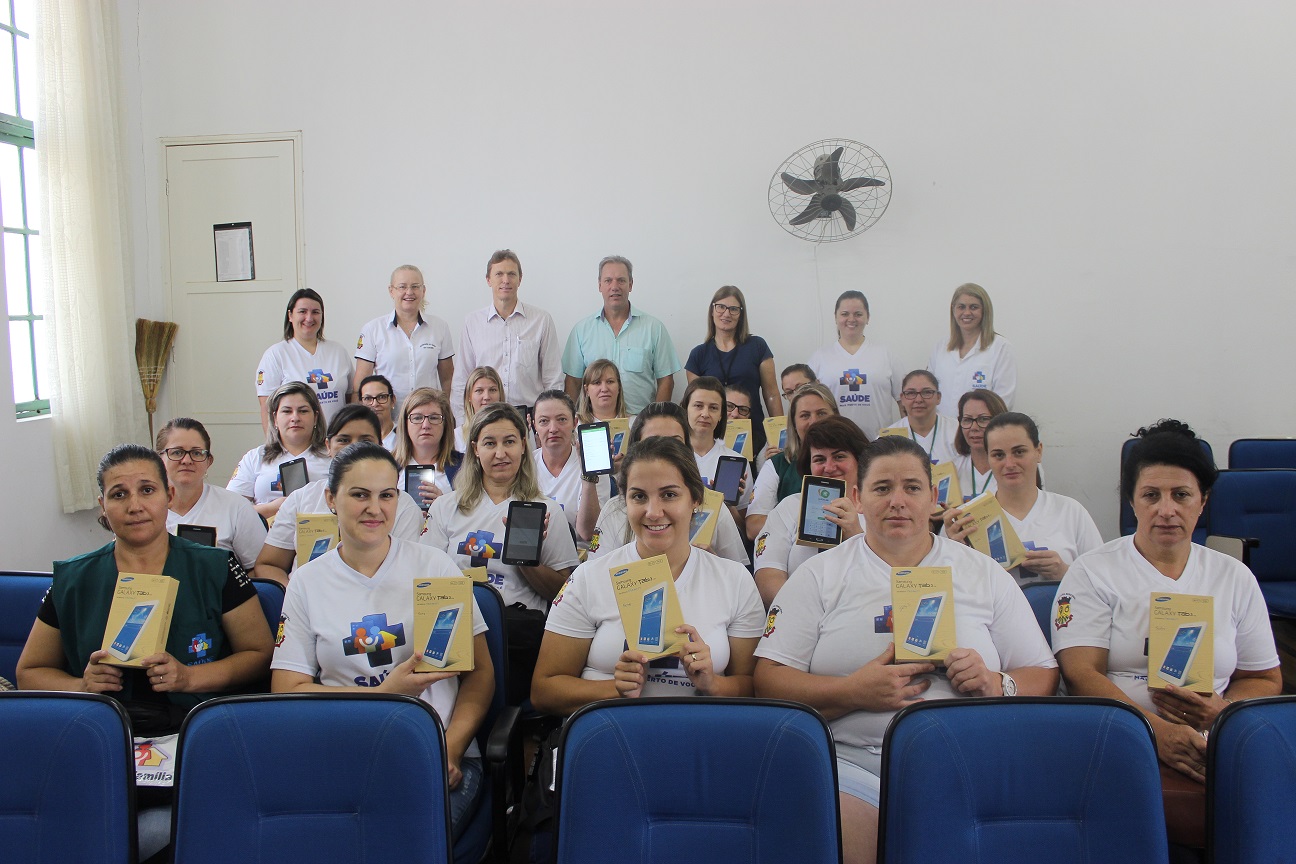 Agentes Comunitárias de Saúde passam a usar tablets nos trabalhos diários