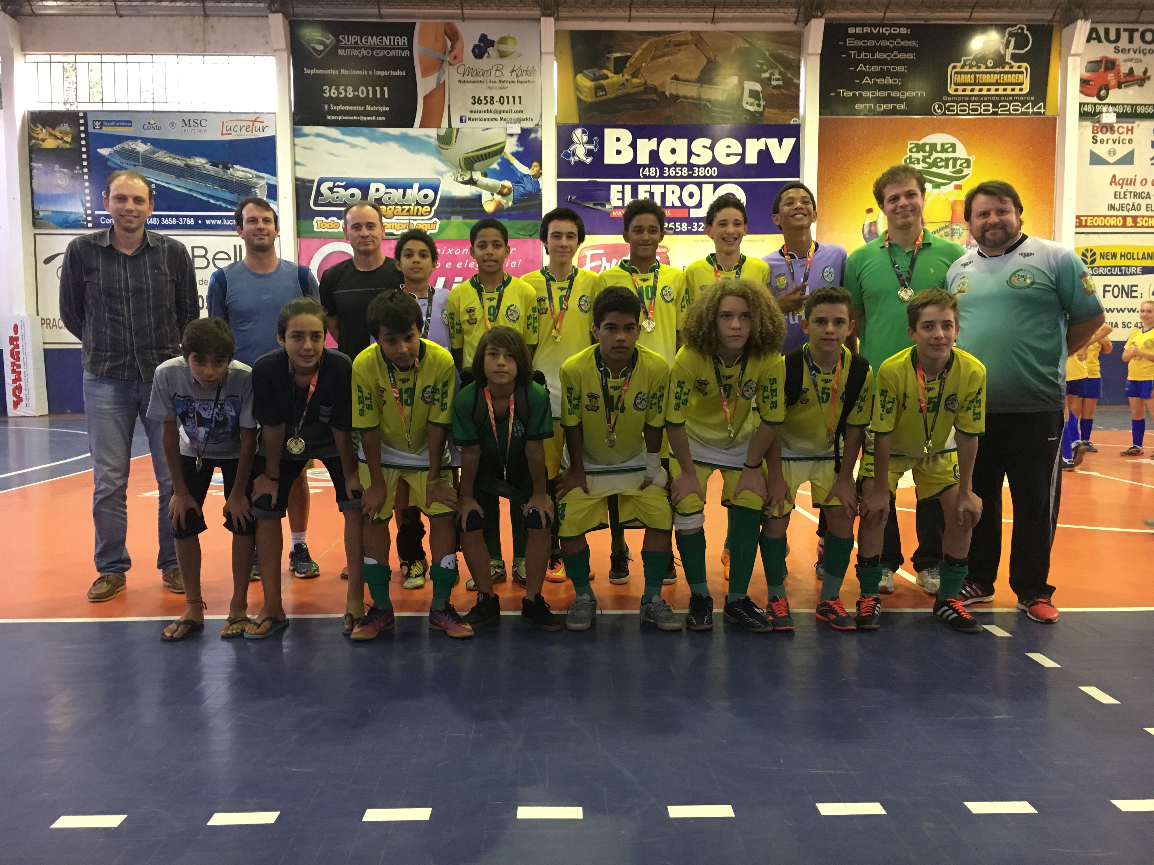 Futsal Masculino de São Ludgero vence e vai para a seletiva dos Jogos Escolares de Santa Catarina...