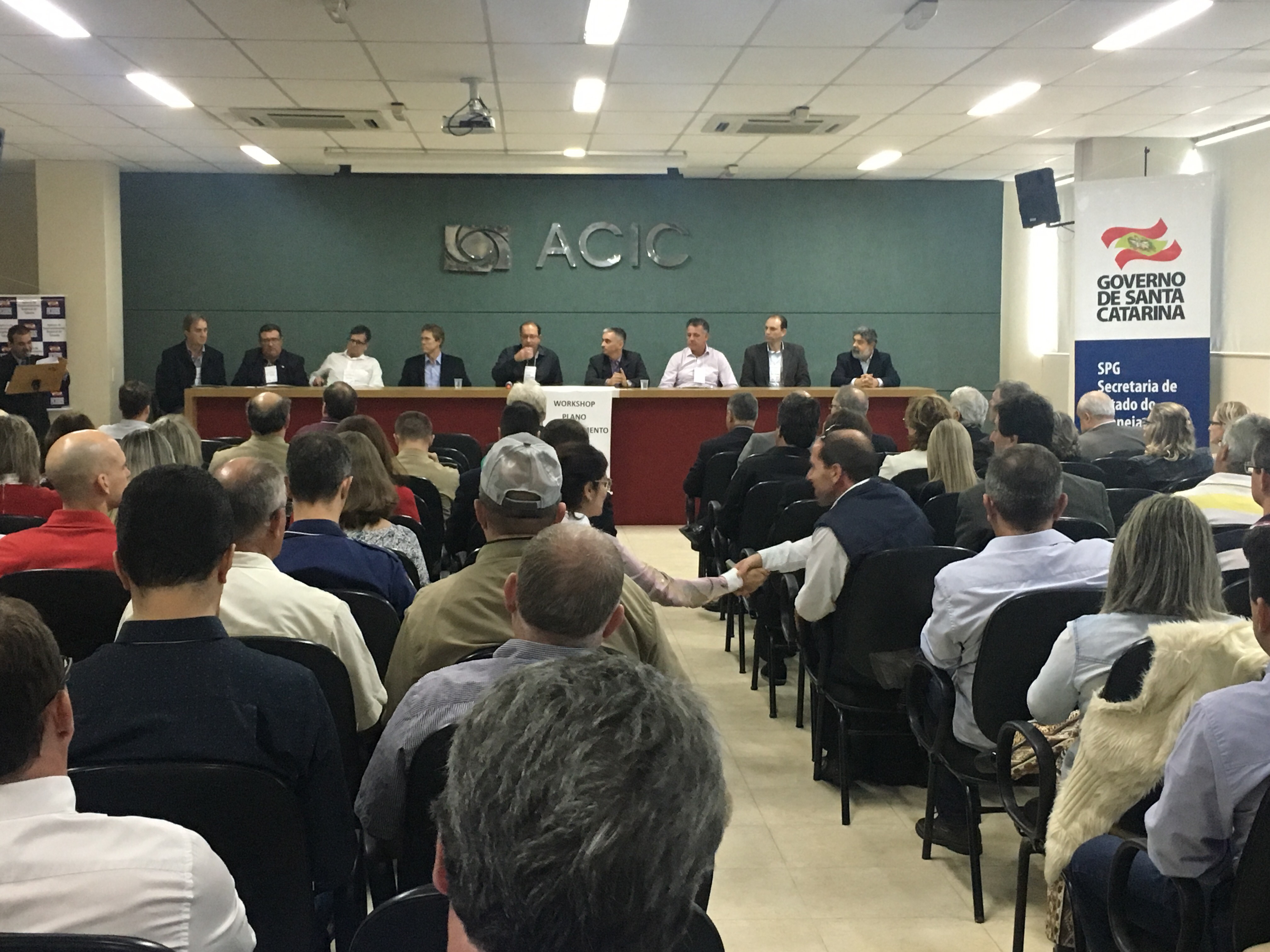 Prefeito Volnei Weber participa de reunião que debateu a elaboração do Plano SC 2030