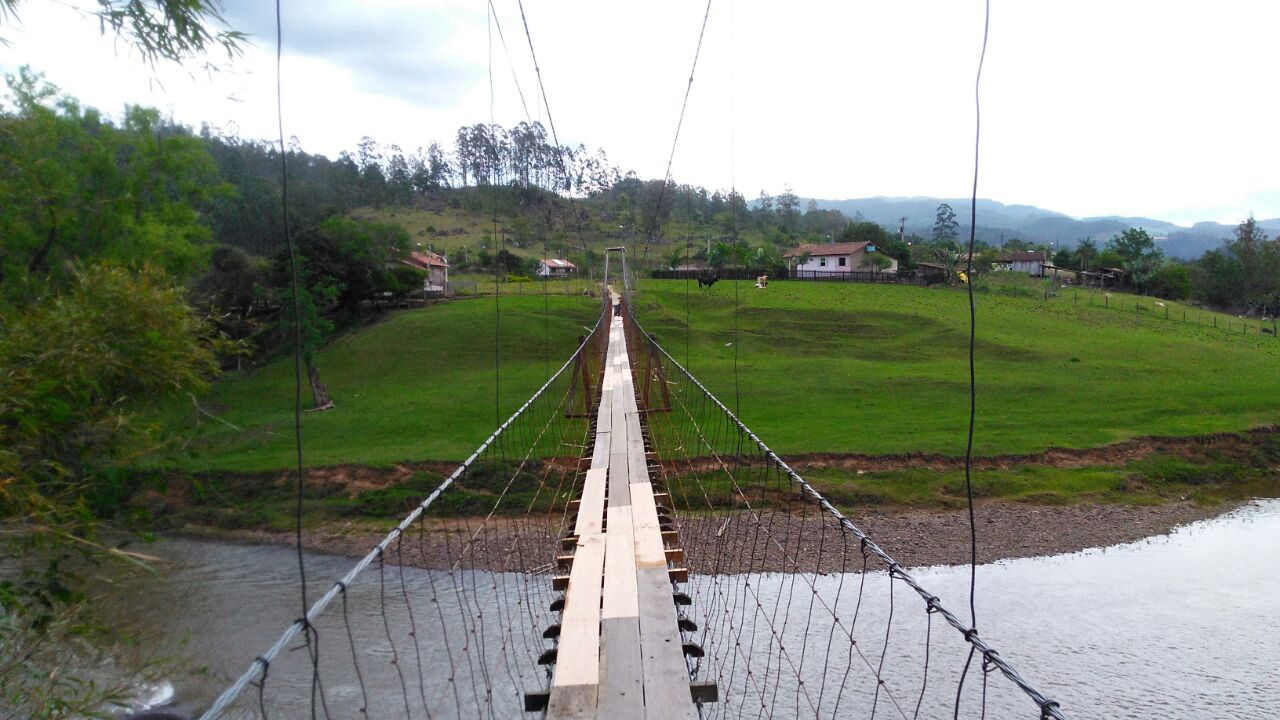 Melhoria foi realizada na Ponte Pênsil localizada na comunidade da Barra do Norte