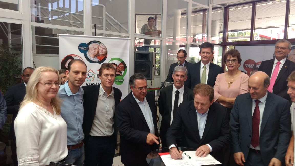 Assinada ordem de serviço para construção do Centro de Referência de Assistência Social (Cras)...