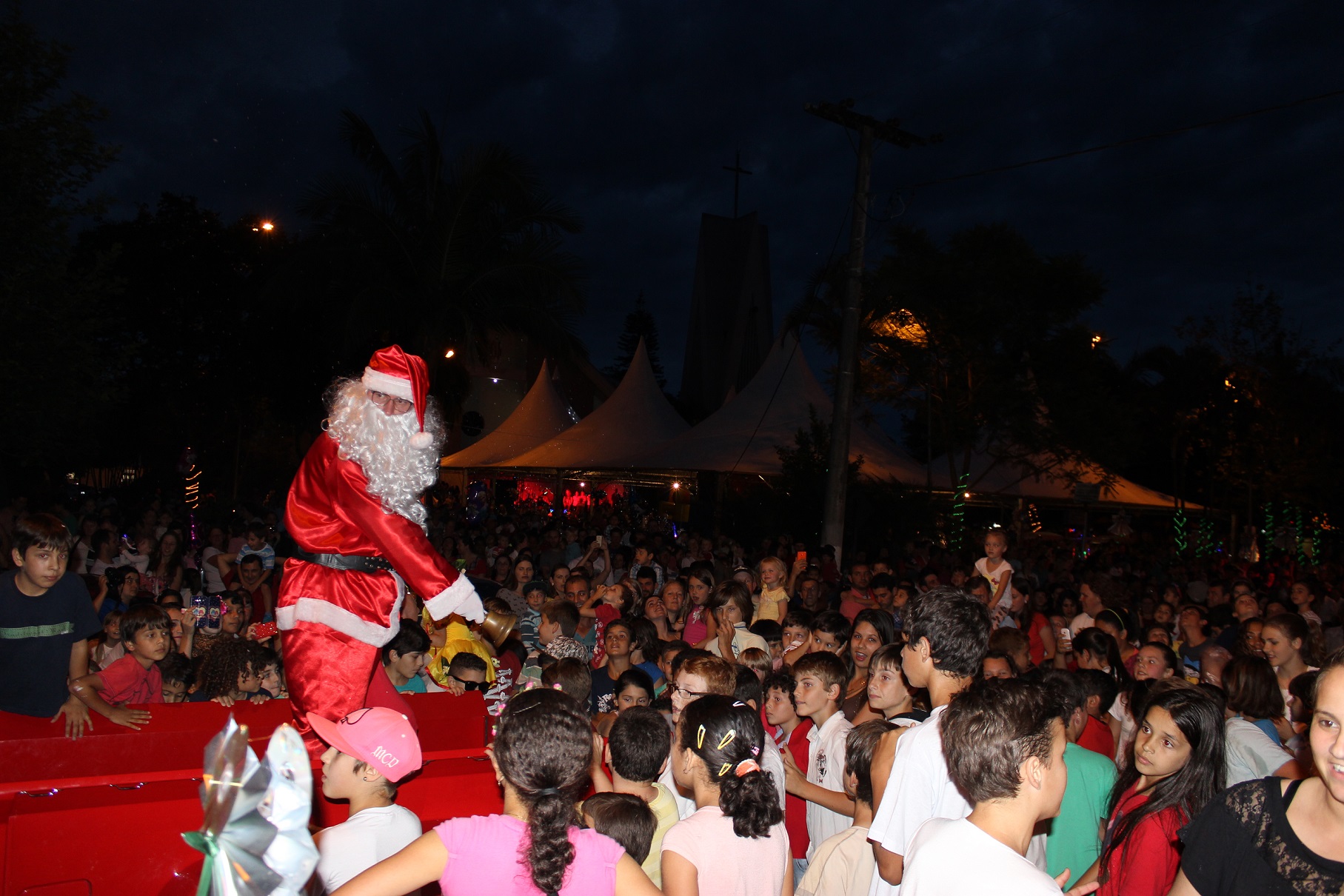 Abertura de Natal em São Ludgero acontece com atrativos para as crianças 