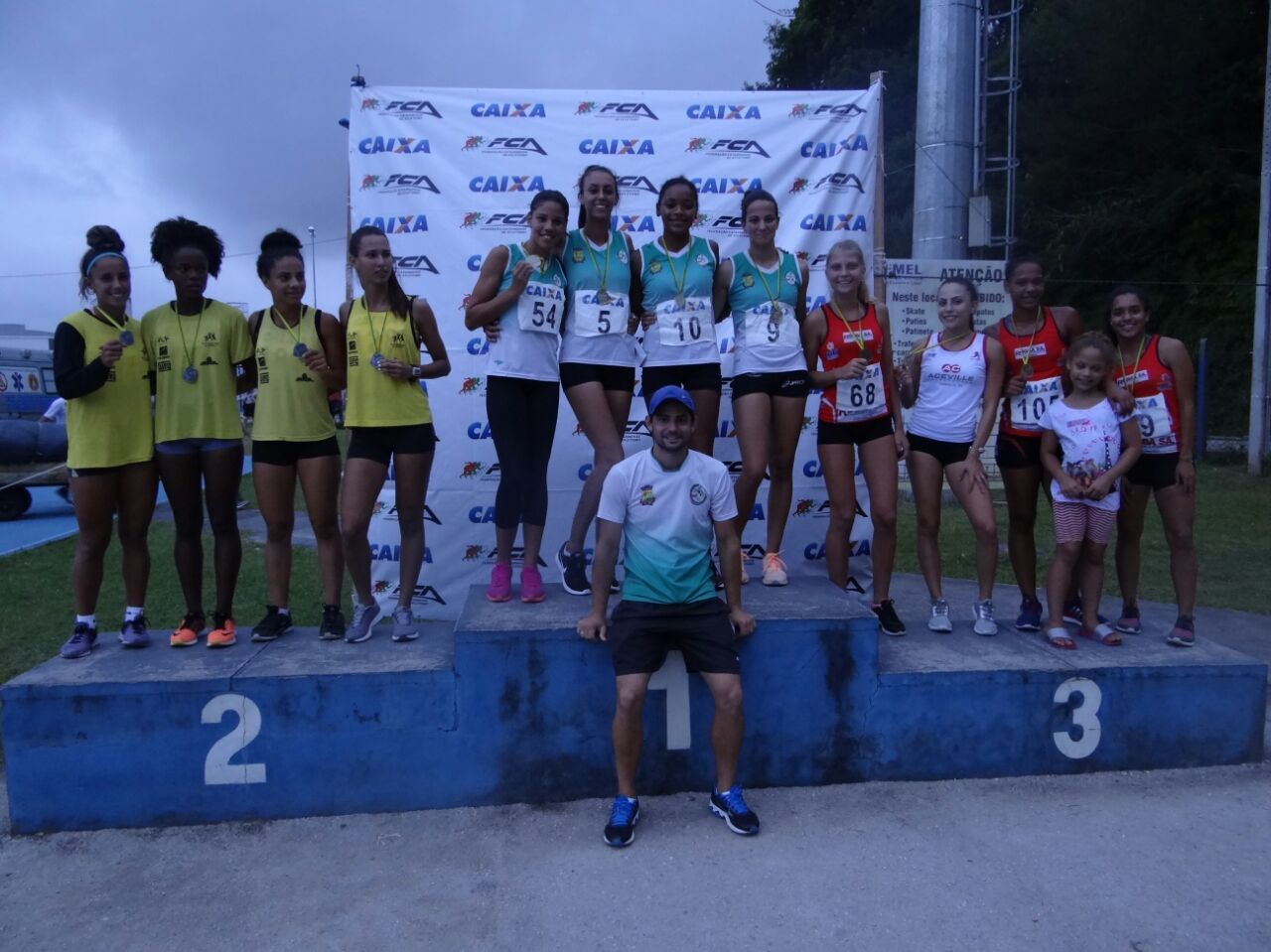 Nove medalhas conquistadas no Campeonato Estadual Sub 23 de Atletismo