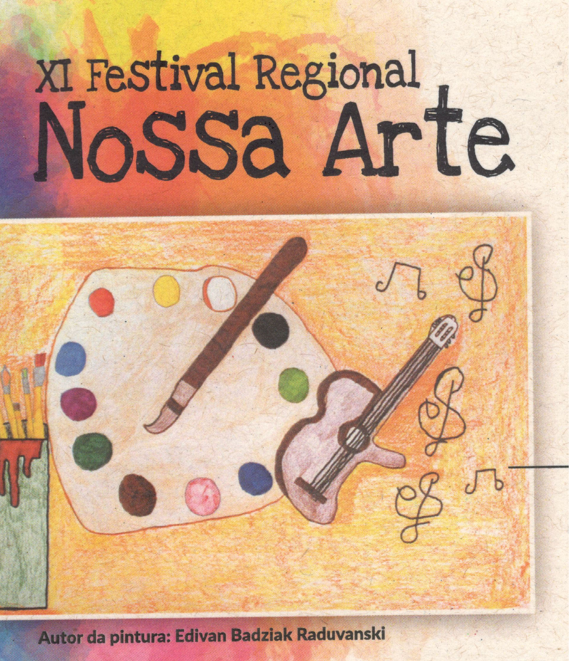 Centro Cultural Multiuso Dimas Schlickmann será palco do XI Festival Regional Nossa Arte
