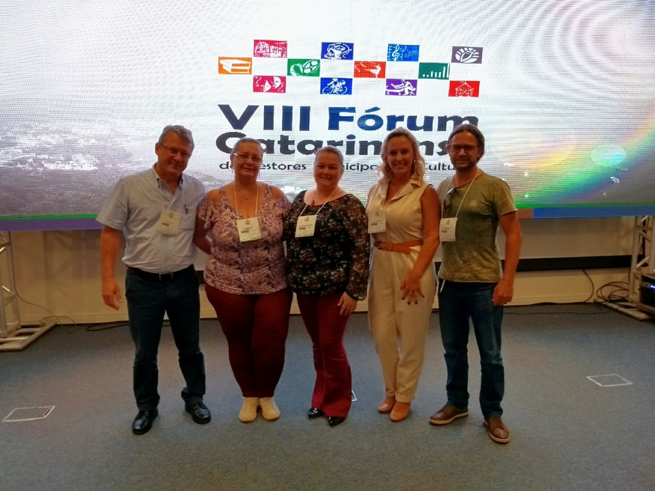 São Ludgero presente no 8º Fórum Catarinense de Gestores Municipais de Cultura