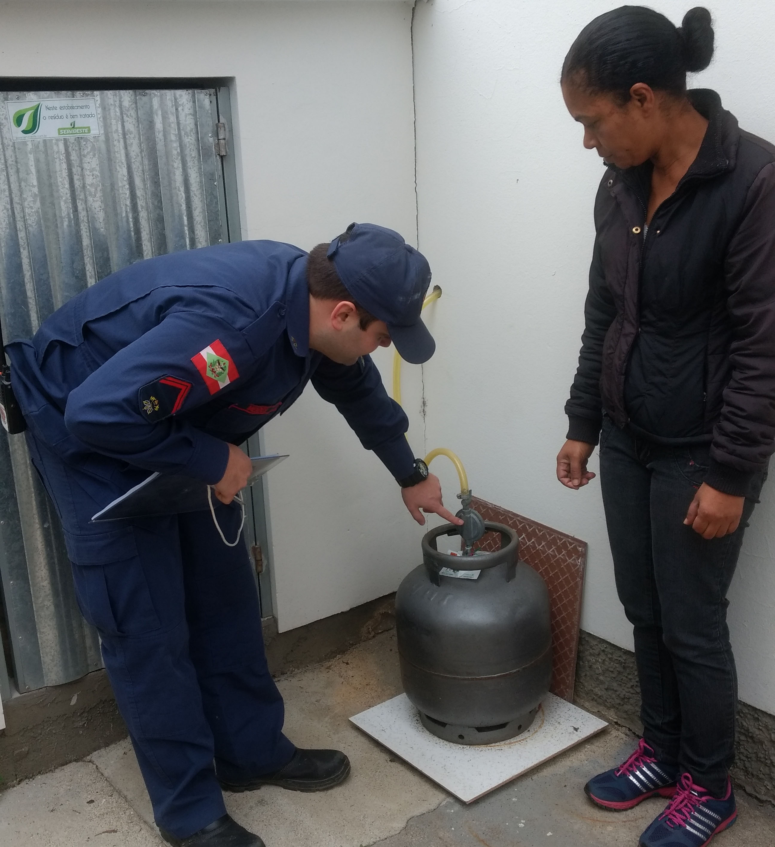 Corpo de Bombeiros de São Ludgero adere a Semana Nacional de Prevenção Contra Incêndios e...