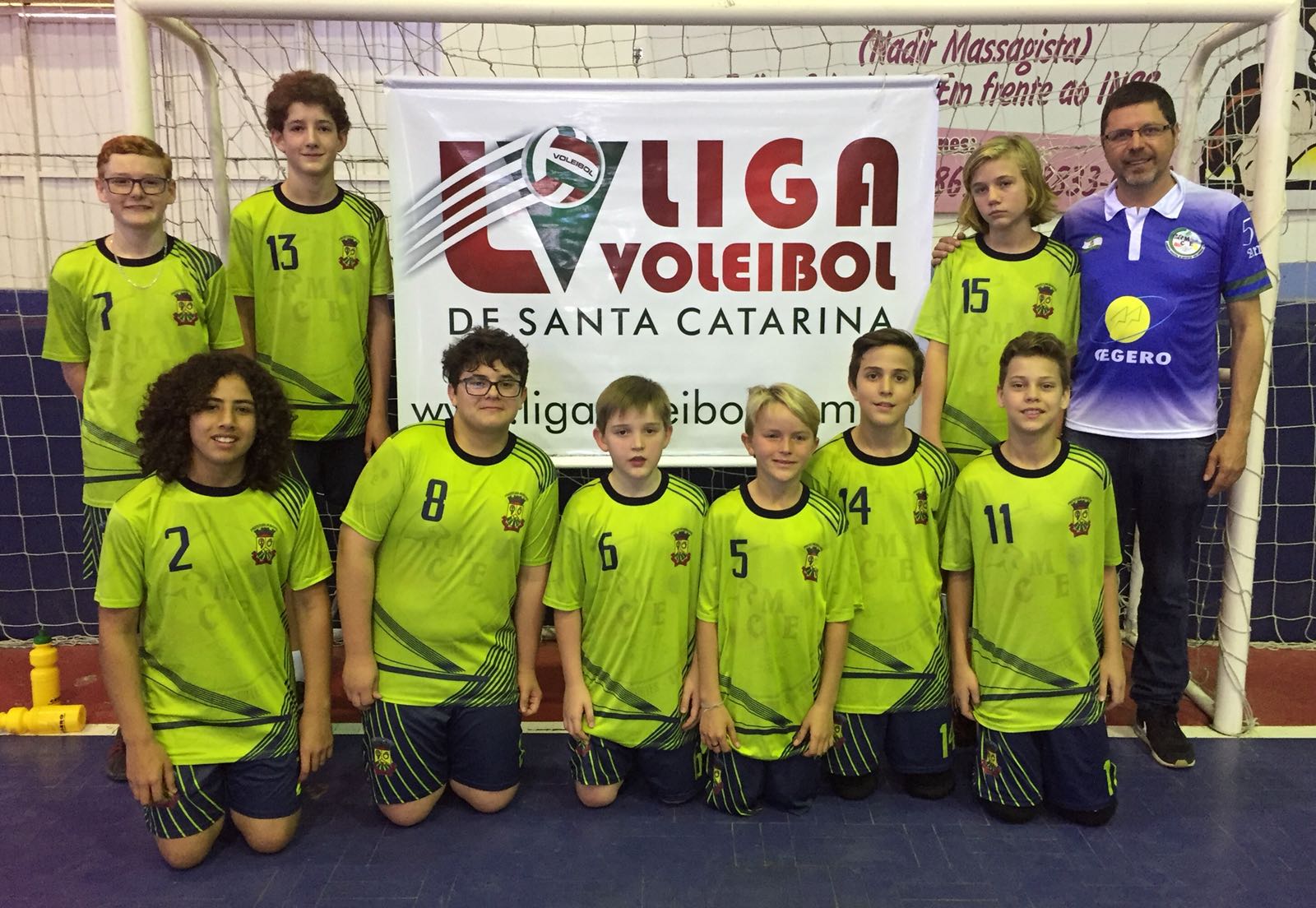 São Ludgero fica em 3º lugar na primeira etapa do Campeonato da Liga Voleibol de Santa Catarina -...
