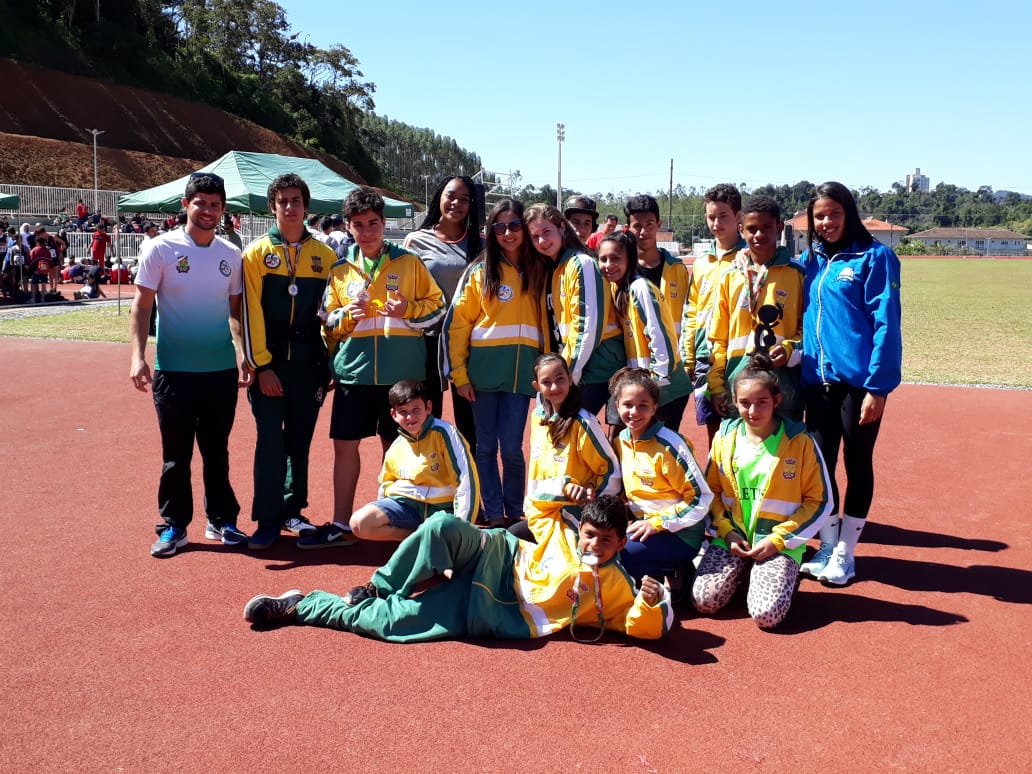 Atletismo de São Ludgero conquista 7 medalhas no Campeonato Estadual Sub 14 e Sub 16