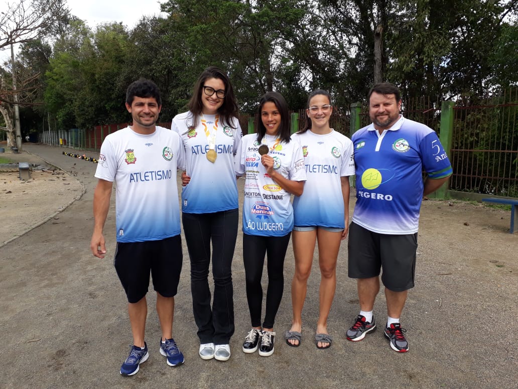 Atletas de São Ludgero com ouro e bronze brilham no Troféu Brasil Caixa de Atletismo Adulto