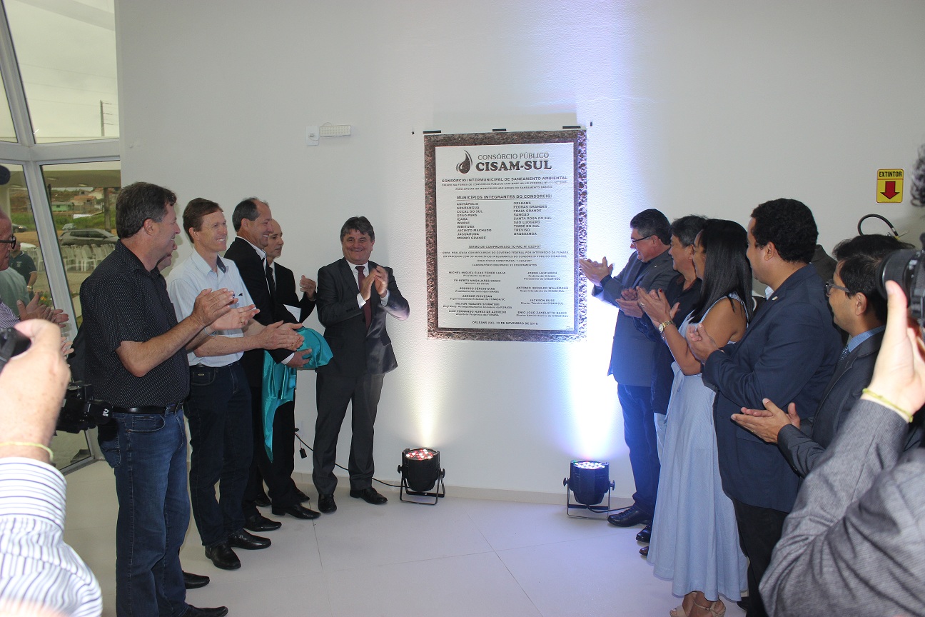 Cisam-Sul inaugurou sede e laboratório para controle de qualidade da água
