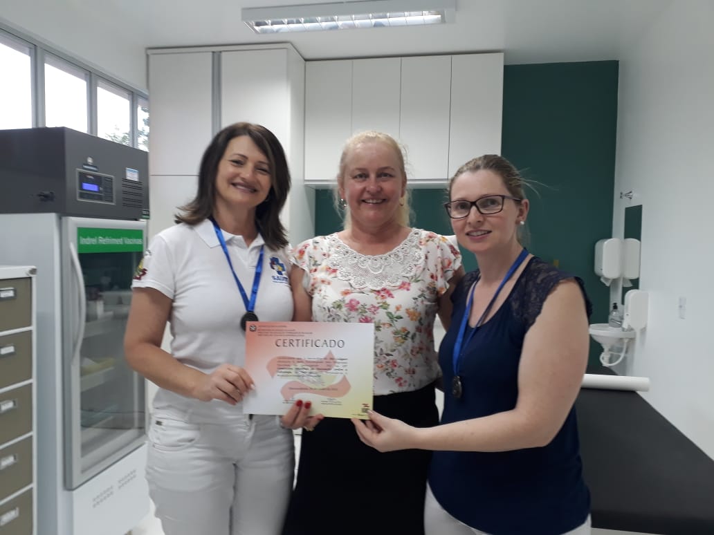 São Ludgero recebe certificado Amigo da Prevenção