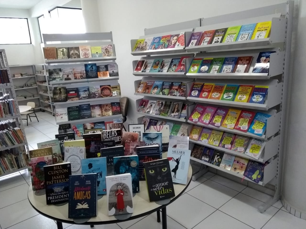 Mais 264 títulos à disposição na Biblioteca Pública Municipal Huberto Rohden