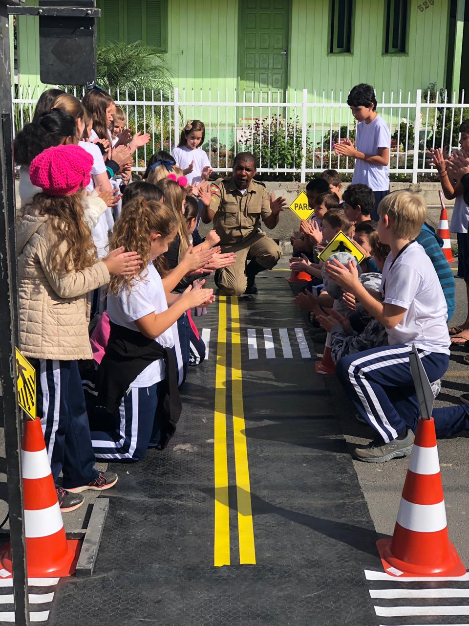 Realização do Programa Escolinha de Trânsito gerou muito aprendizado