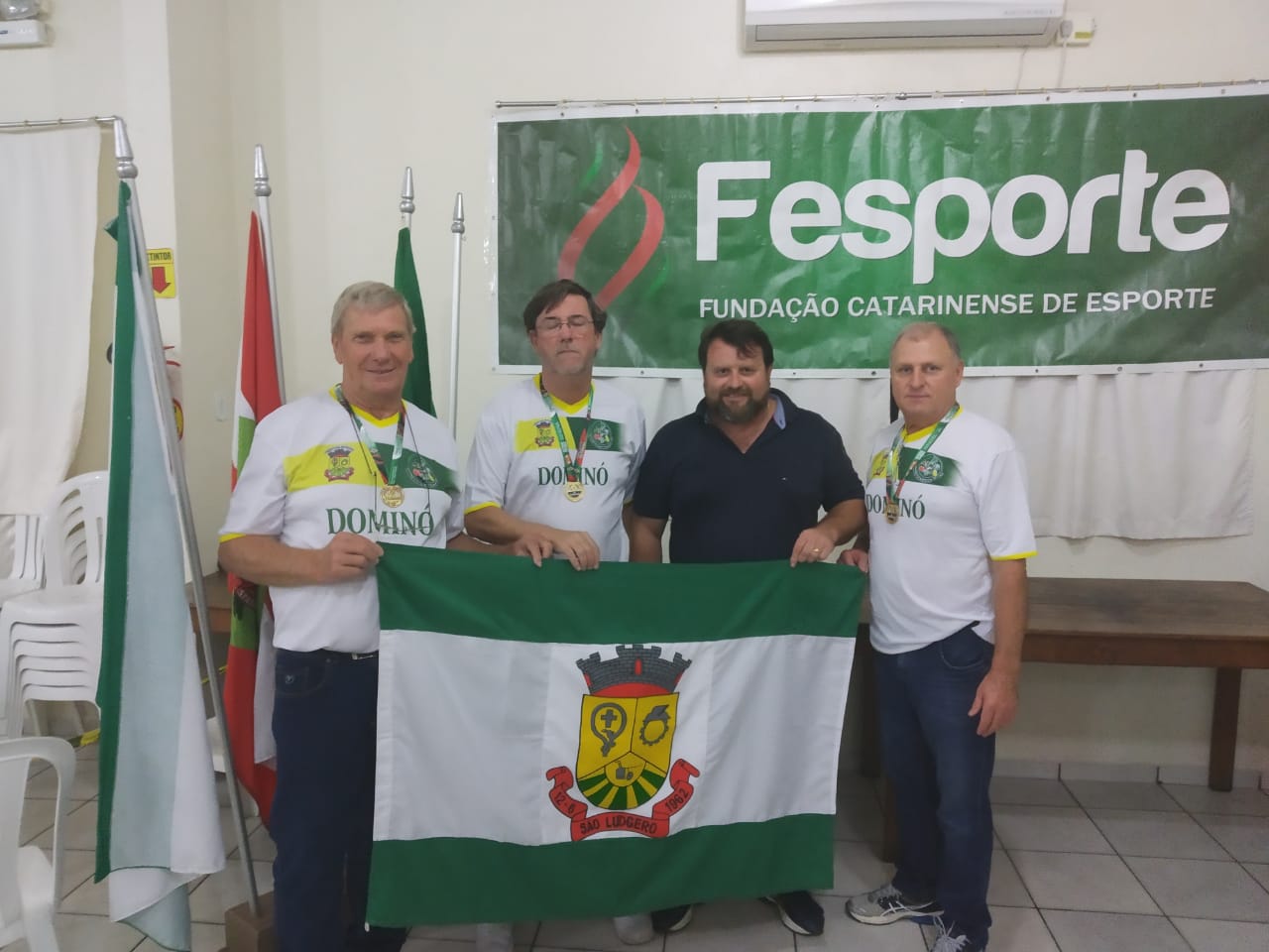 São Ludgero carimba passaporte para disputar a fase estadual dos Jogos Abertos da Terceira Idade...