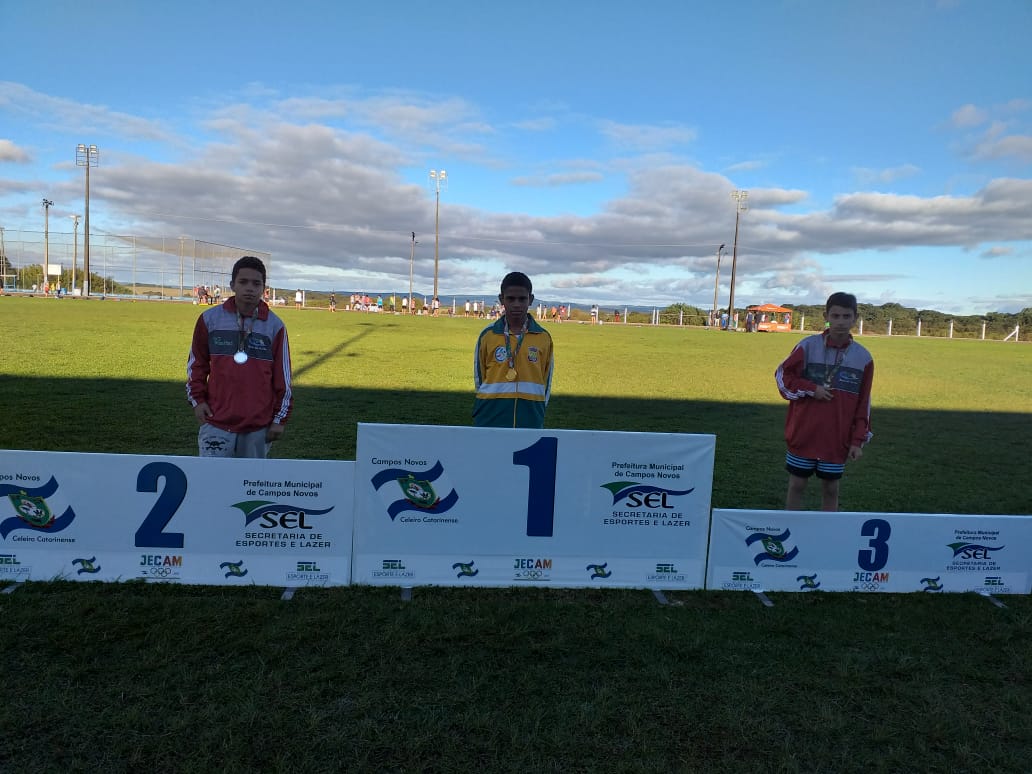 São Ludgero conquista 4 medalhas na 1ª etapa do Campeonato Estadual Caixa de Atletismo Sub 14 e...