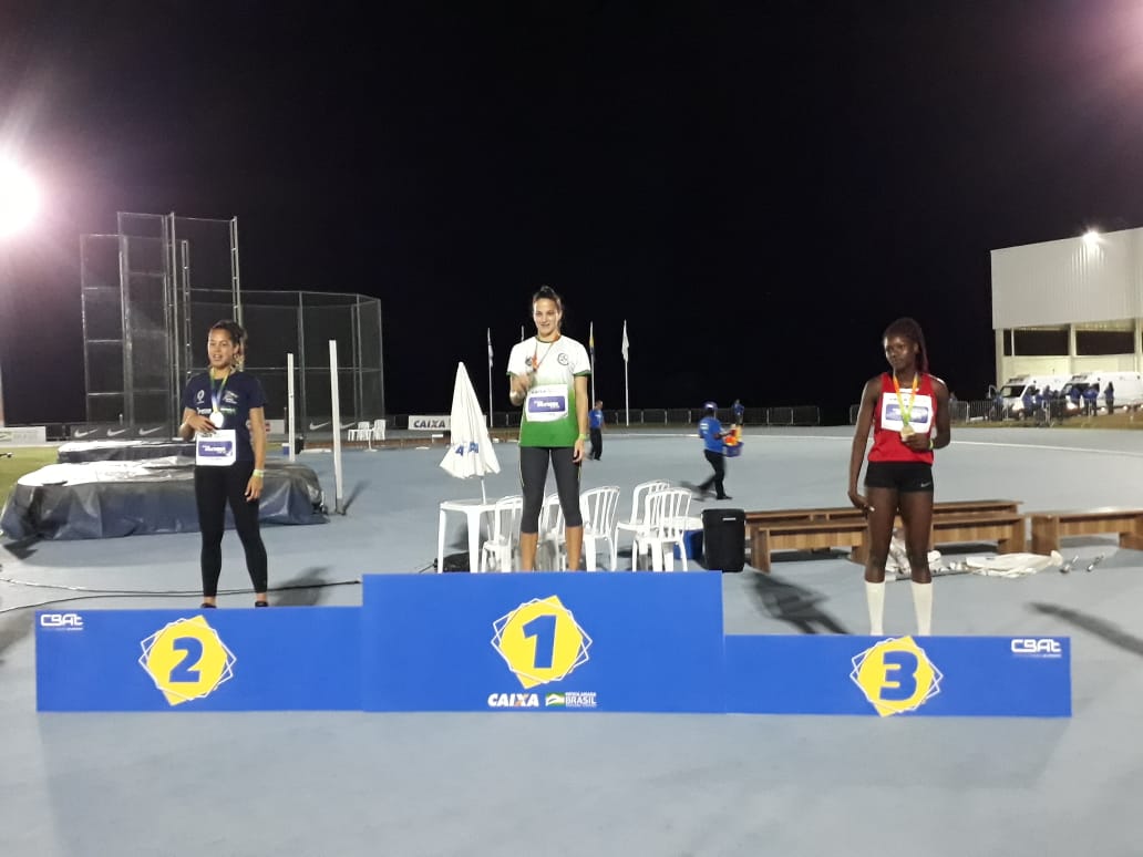 Andriele Raiana Zander é ouro no Brasileiro Caixa de Atletismo Sub-20
