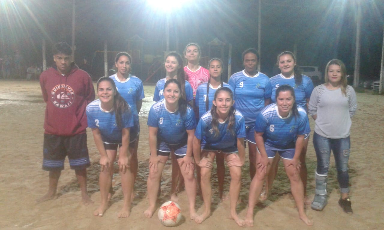 Afai ou Damas da Bola. Quem conquistará o título do 1º Campeonato de Beach Soccer Feminino 2019...