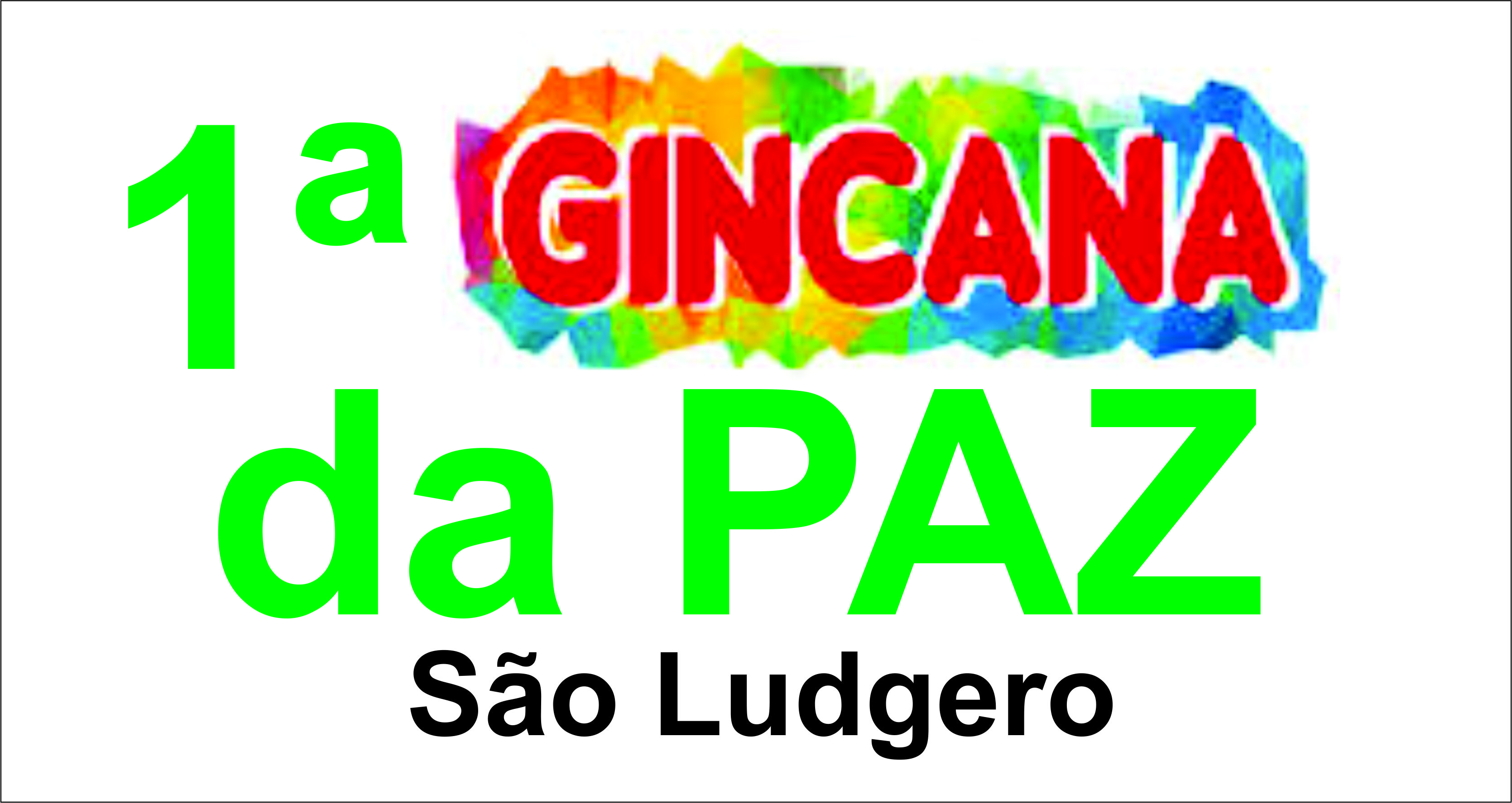 1ª Gincana da Paz acontece em São Ludgero envolvendo alunos do 1º ao 5º Ano