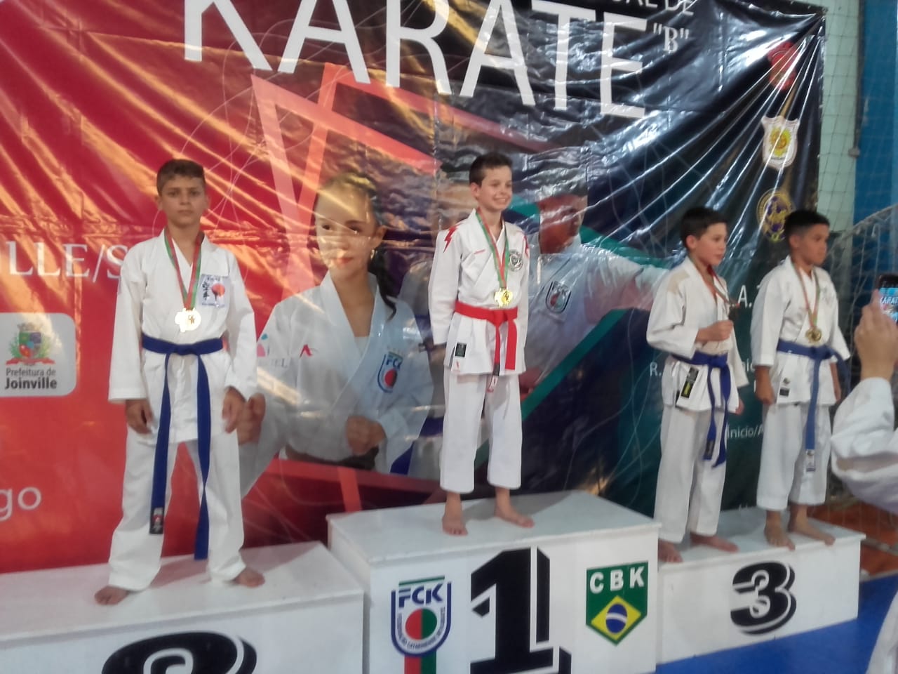 São Ludgero conquistou 6 medalhas na última etapa do Campeonato Estadual de Karatê – Série B