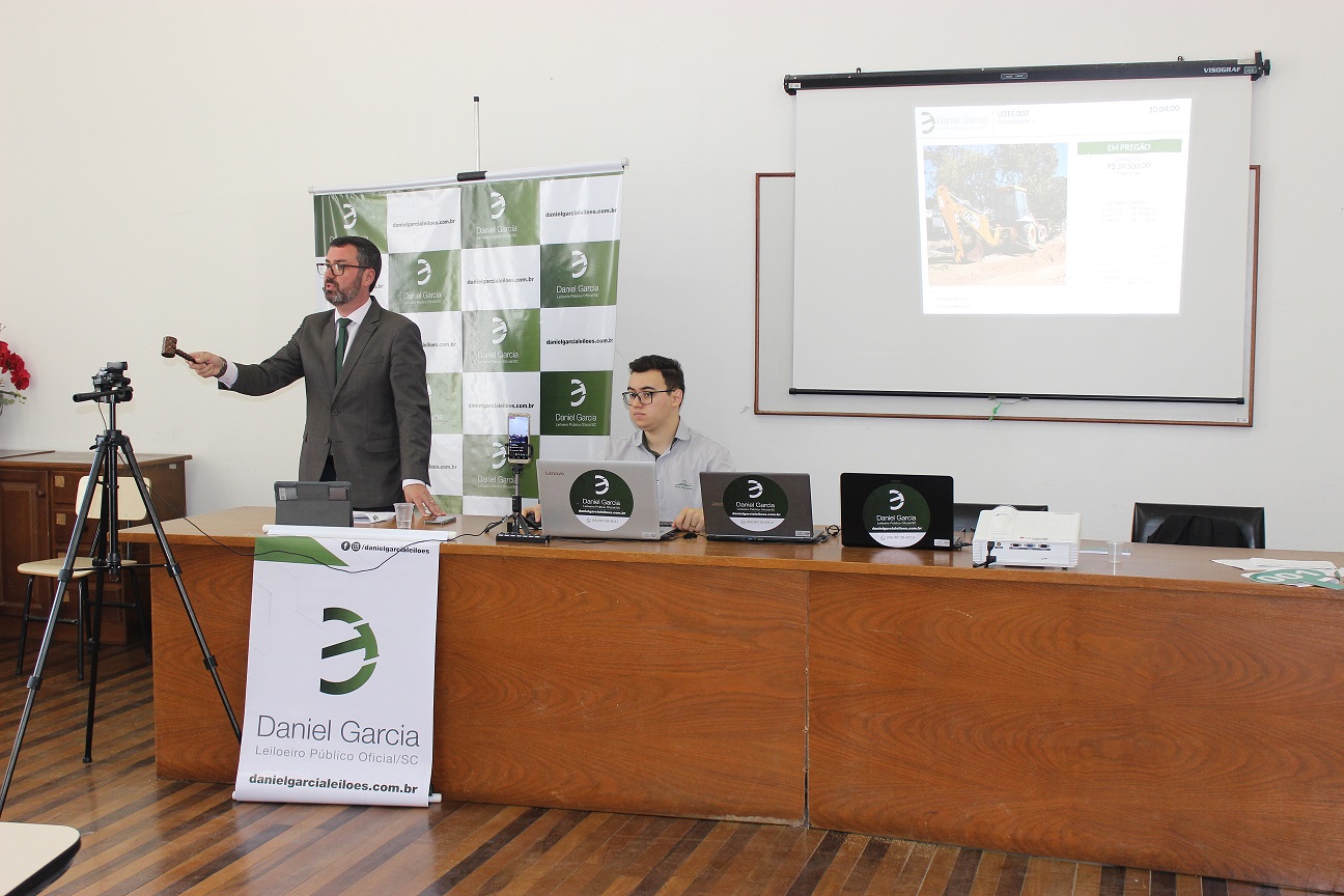 Leilão da Prefeitura de São Ludgero supera expectativa e arrecada mais de R$ 146.000,00