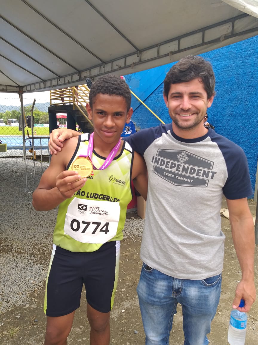 Cledson Rodrigues Nurnberg é ouro nos Jogos Escolares da Juventude 