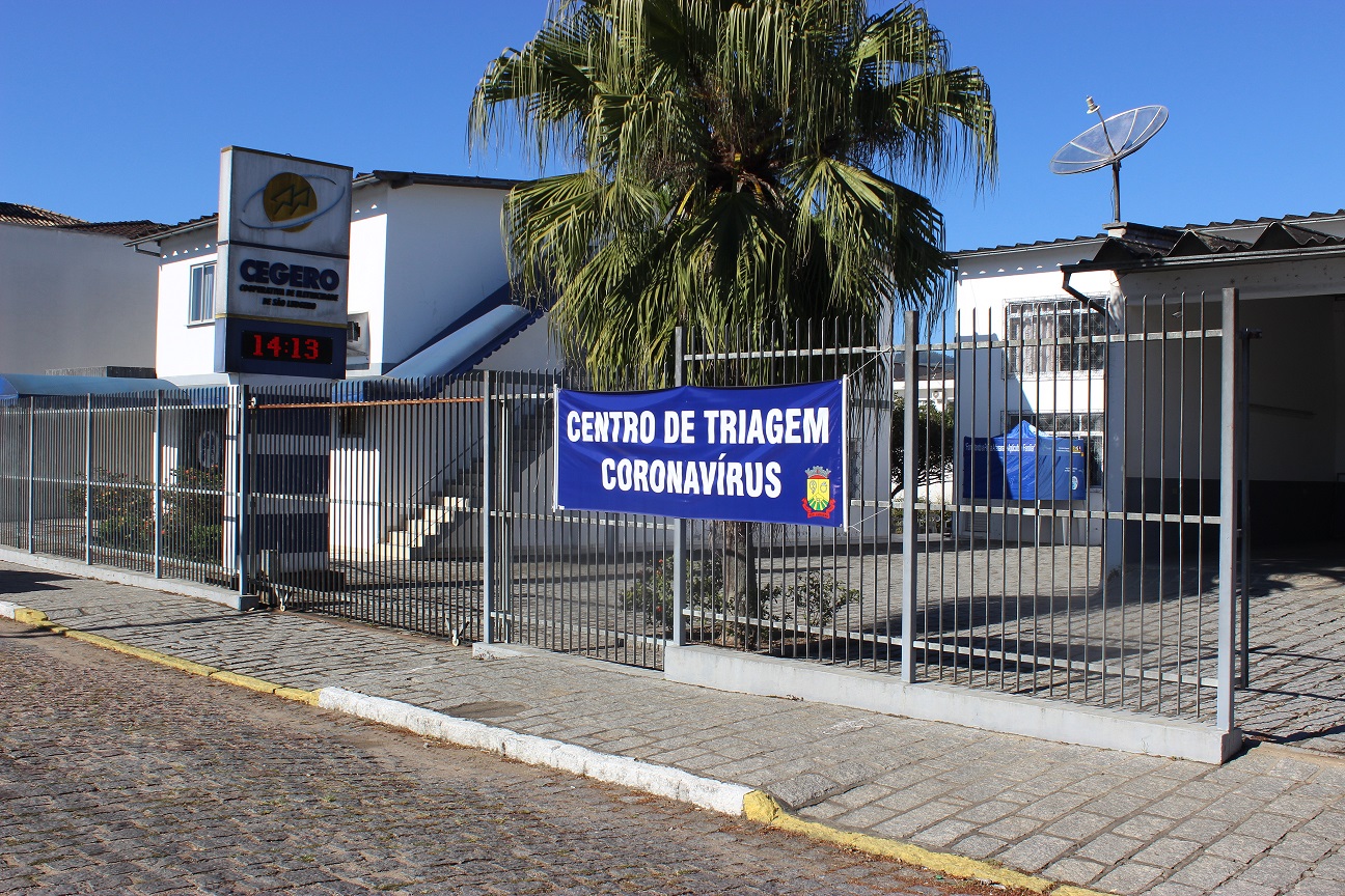 A partir de amanhã, sexta-feira (29 de maio) Centro de Triagem Coronavírus de São Ludgero...